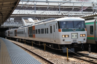 JR東日本 クハ185形 クハ185-105 鉄道フォト・写真 by 鉄道のお爺さんさん ：2013年05月04日11時ごろ