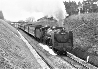国鉄C62形蒸気機関車 C62 37 鉄道フォト・写真 by 鉄道のお爺さんさん ：1965年05月27日00時ごろ