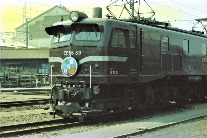 国鉄EF58形電気機関車 EF58 89 高崎第2機関区 鉄道フォト・写真 by 