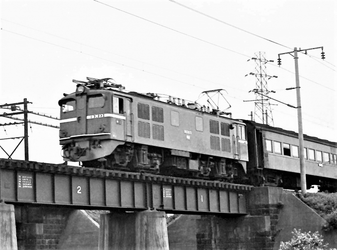 国鉄ED71形電気機関車 ED71 23 鉄道フォト・写真 by 鉄道のお爺さんさん ：1962年09月02日00時ごろ