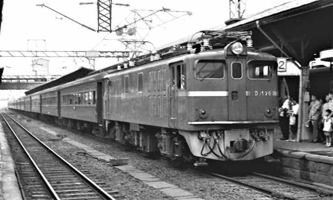 国鉄ED71形電気機関車 ED71 26 鉄道フォト・写真 by 鉄道のお爺さんさん ：1962年09月02日00時ごろ