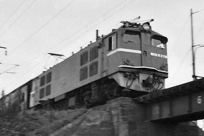 国鉄ED71形電気機関車 ED71 27 鉄道フォト・写真 by 鉄道のお爺さんさん ：1962年09月02日00時ごろ