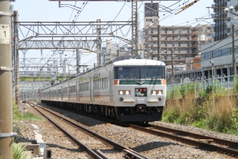 JR東日本 クハ185形 クハ185-205 鉄道フォト・写真 by 鉄道のお爺さんさん ：2013年05月05日10時ごろ