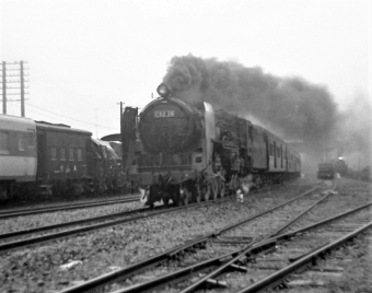 国鉄C62形蒸気機関車 C62 38 鉄道フォト・写真 by 鉄道のお爺さんさん ：1965年06月10日00時ごろ