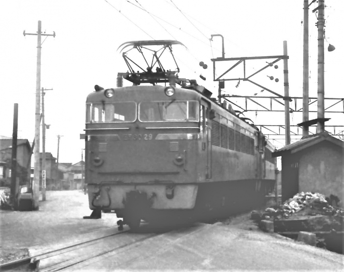 国鉄EF80形電気機関車 EF80 29 鉄道フォト・写真 by 鉄道のお爺さんさん ：1963年05月05日00時ごろ