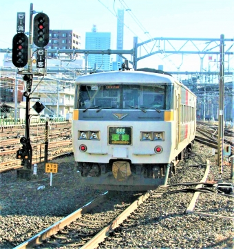 JR東日本 クハ185形 クハ185-213 鉄道フォト・写真 by 鉄道のお爺さんさん ：2008年12月27日13時ごろ