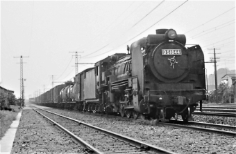 国鉄D51形蒸気機関車 D51 844 鉄道フォト・写真 by 鉄道のお爺さんさん ：1963年07月01日00時ごろ