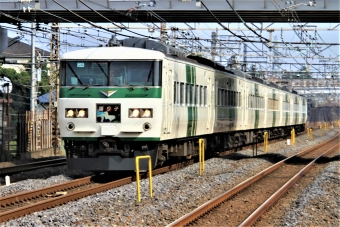 JR東日本 クハ185形 クハ185-308 鉄道フォト・写真 by 鉄道のお爺さんさん ：2015年11月07日10時ごろ