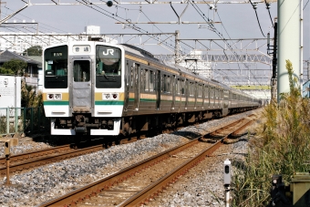 JR東日本 クハ210形 クハ210-2007 鉄道フォト・写真 by 鉄道のお爺さんさん ：2005年11月20日12時ごろ