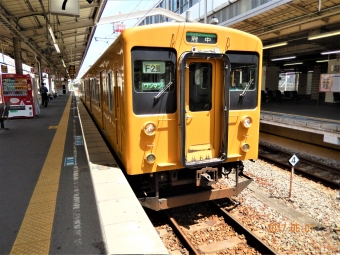 JR西日本 クハ104形 クハ104-2 鉄道フォト・写真 by 鉄道のお爺さんさん ：2017年05月07日12時ごろ