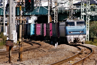 JR貨物 EF200形 EF200-2 鉄道フォト・写真 by 鉄道のお爺さんさん ：2005年11月18日11時ごろ
