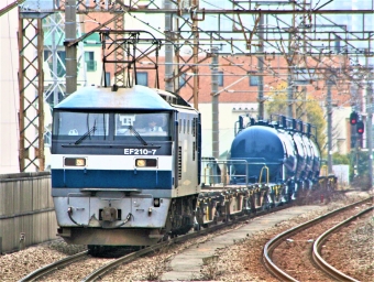 JR貨物 EF210形 EF210-7 鉄道フォト・写真 by 鉄道のお爺さんさん 八丁畷駅 (JR)：2010年03月31日10時ごろ