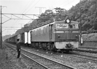 国鉄EF60形電気機関車 EF60 21 鉄道フォト・写真 by 鉄道のお爺さんさん ：1961年10月14日00時ごろ