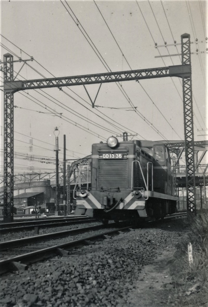 国鉄DD13形ディーゼル機関車 DD13 36 鉄道フォト・写真 by 鉄道のお爺さんさん ：1960年02月13日00時ごろ