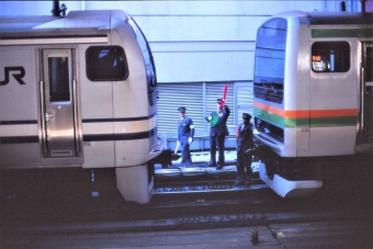 JR東日本 クハE230型とクハE217型 クハE230-8053 と E217-2 鉄道フォト・写真 by 鉄道のお爺さんさん ：2022年01月01日14時ごろ