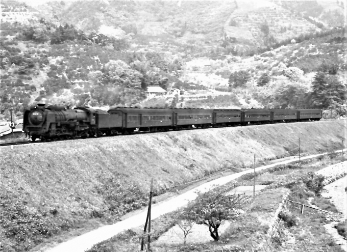 国鉄D52形蒸気機関車 鉄道フォト・写真 by 鉄道のお爺さんさん ：1962年05月21日00時ごろ