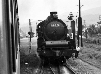 国鉄D60形蒸気機関車 D60 76 鉄道フォト・写真 by 鉄道のお爺さんさん ：1962年09月02日00時ごろ