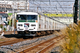 JR東日本 クハ185形 クハ185-3 鉄道フォト・写真 by 鉄道のお爺さんさん ：2005年11月20日11時ごろ