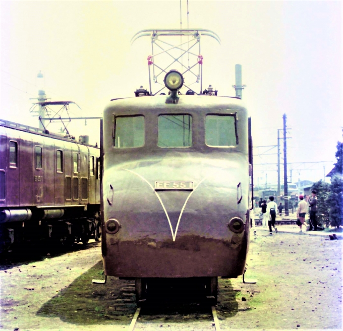 国鉄EF55形電気機関車 EF55 1 鉄道フォト・写真 by 鉄道のお爺さんさん ：1985年03月24日00時ごろ