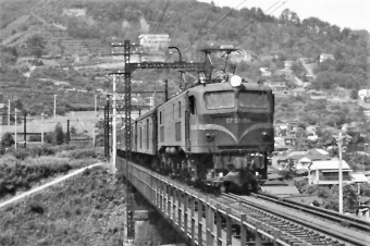 国鉄EF58形電気機関車 EF58 166 鉄道フォト・写真 by 鉄道のお爺さんさん ：1964年05月03日00時ごろ