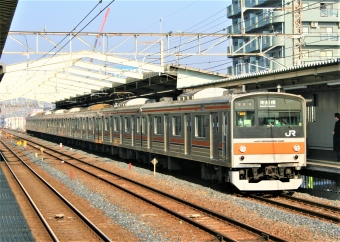 JR東日本 クハ205形 クハ205-13 鉄道フォト・写真 by 鉄道のお爺さんさん ：2008年01月08日09時ごろ
