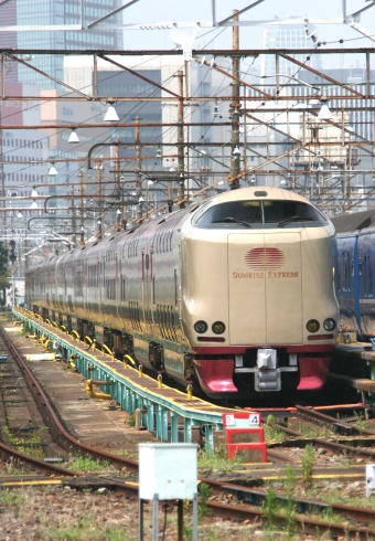 JR西日本・JR東海285系電車 クハネ285形(TNc) 鉄道フォト・写真 by 鉄道のお爺さんさん ：2008年07月26日13時ごろ