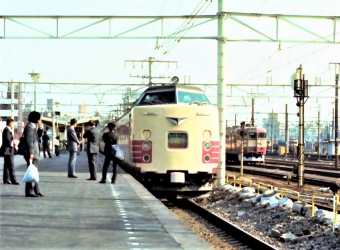 国鉄485系電車 クハ485形(Tc) 鉄道フォト・写真 by 鉄道のお爺さんさん ：1983年10月01日00時ごろ