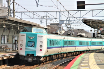 JR西日本 国鉄381系電車 クハ381形(Tc) クハ381-543 鉄道フォト・写真 by 鉄道のお爺さんさん ：2014年06月15日15時ごろ