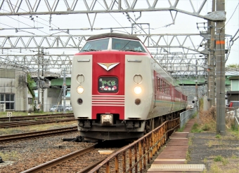 JR西日本 クハ381形 クハ381-502 鉄道フォト・写真 by 鉄道のお爺さんさん ：2018年04月17日08時ごろ