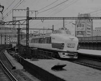 国鉄151系電車 クロ151形(Tsc) 鉄道フォト・写真 by 鉄道のお爺さんさん ：1963年07月01日00時ごろ