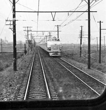 国鉄151系電車 クハ151形(Tc) 鉄道フォト・写真 by 鉄道のお爺さんさん ：1960年05月12日00時ごろ
