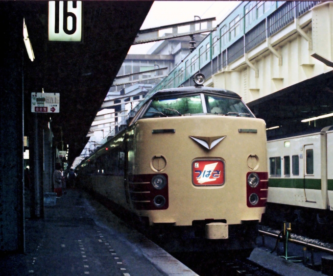 国鉄485系電車 クハ481形(Tc) 鉄道フォト・写真 by 鉄道のお爺さんさん ：1984年10月25日00時ごろ