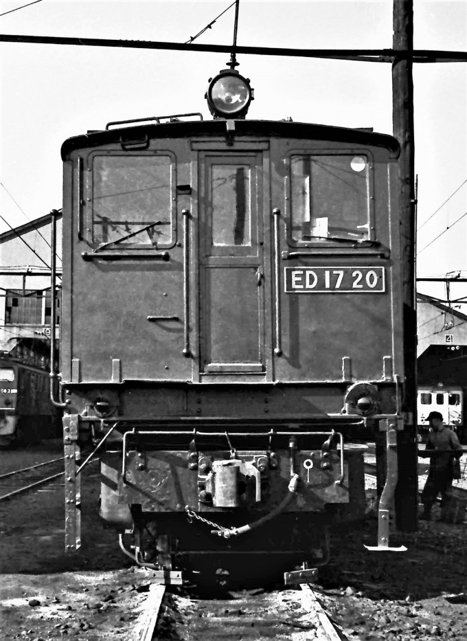 国鉄ED17形電気機関車 ED17 20 鉄道フォト・写真 by 鉄道のお爺さんさん ：1961年12月10日00時ごろ