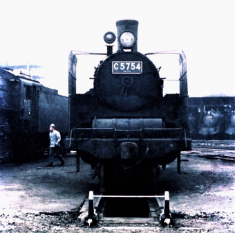 国鉄C57形蒸気機関車 C57 54 鉄道フォト・写真 by 鉄道のお爺さんさん ：1965年05月27日00時ごろ