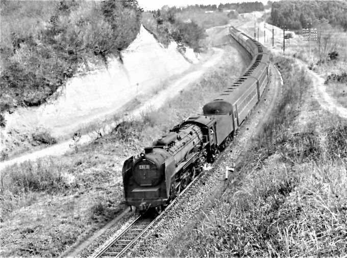 国鉄C62形蒸気機関車 C62 10 鉄道フォト・写真 by 鉄道のお爺さんさん ：1964年12月03日00時ごろ
