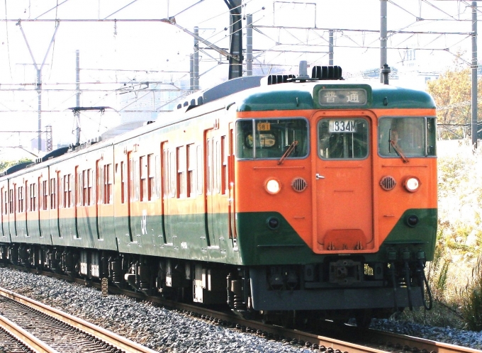 JR東日本 クハ111形 クハ111-214 鉄道フォト・写真 by 鉄道のお爺さんさん ：2005年11月20日12時ごろ