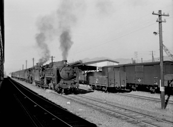 国鉄D51形蒸気機関車 Ｄ51 33 鉄道フォト・写真 by 鉄道のお爺さんさん ：1962年08月16日00時ごろ