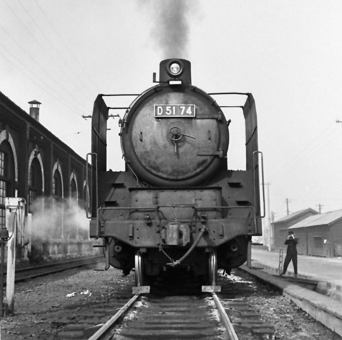 国鉄D51形蒸気機関車 Ｄ51 74 鉄道フォト・写真 by 鉄道のお爺さんさん ：1961年11月03日00時ごろ