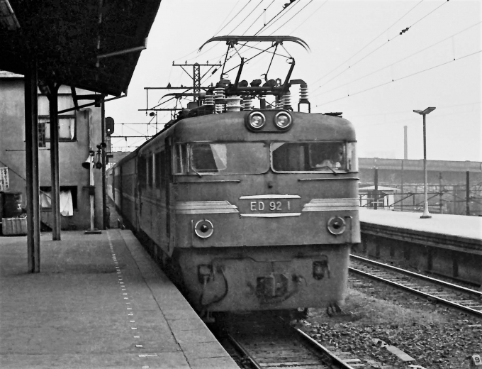 国鉄ED92形電気機関車 ED92 1 鉄道フォト・写真 by 鉄道のお爺さんさん ：1962年09月02日00時ごろ