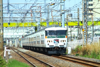 JR東日本 クハ185形 クハ185-14 鉄道フォト・写真 by 鉄道のお爺さんさん ：2013年04月28日13時ごろ