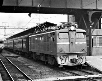 国鉄ED71形電気機関車 ED71 16 鉄道フォト・写真 by 鉄道のお爺さんさん ：1962年09月02日00時ごろ
