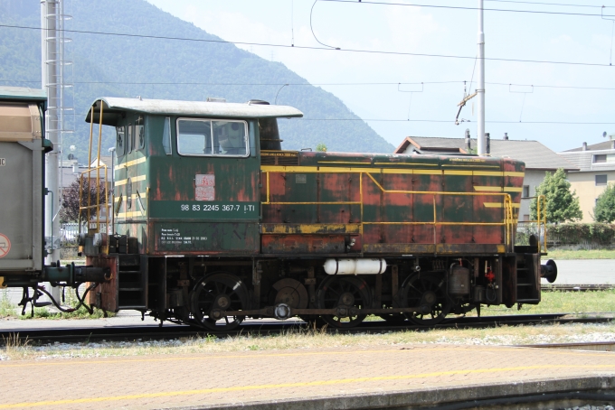 イタリア国鉄 ＦＳ245型 2167 鉄道フォト・写真 by 鉄道のお爺さんさん ：2015年07月07日18時ごろ
