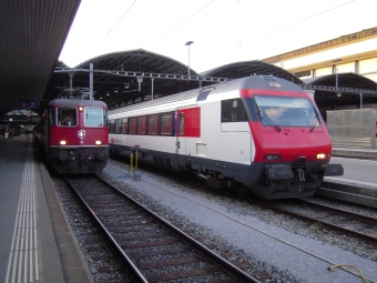 スイス国鉄 Ｅｗｉｖ型ディーゼルカー 鉄道フォト・写真 by 鉄道のお爺さんさん ：2015年07月13日00時ごろ