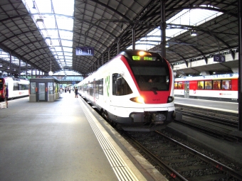 スイス国鉄 ＲＡＢe521型 017 鉄道フォト・写真 by 鉄道のお爺さんさん ：2015年07月13日00時ごろ