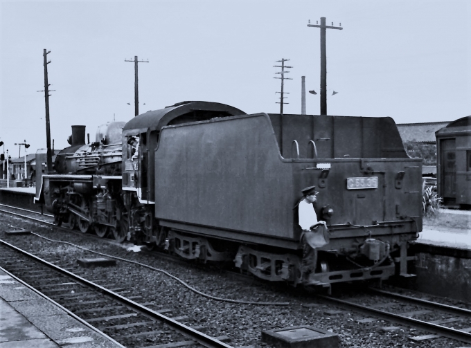 国鉄C55形蒸気機関車 Ｃ55 39 鉄道フォト・写真 by 鉄道のお爺さんさん ：1962年08月14日00時ごろ