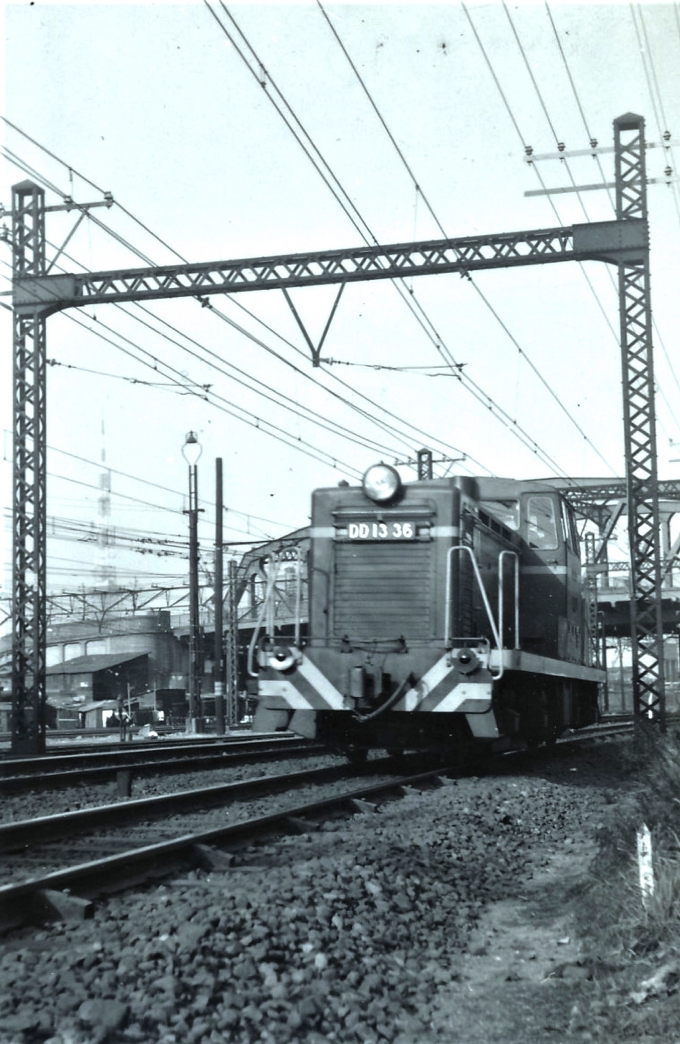 国鉄DD13形ディーゼル機関車 DD13 36 鉄道フォト・写真 by 鉄道のお爺さんさん ：1960年02月13日00時ごろ