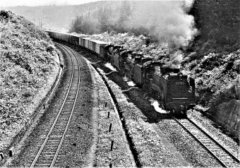 国鉄D51形蒸気機関車 Ｄ51 263 鉄道フォト・写真 by 鉄道のお爺さんさん ：1964年07月04日00時ごろ