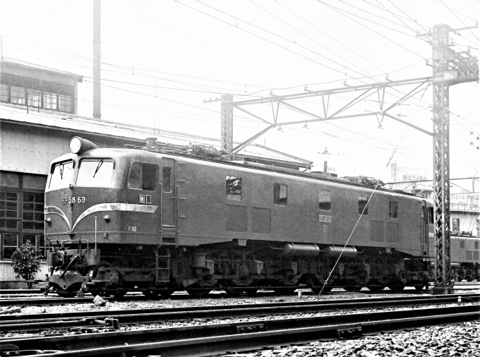 国鉄EF58形電気機関車 EF58 69 東京機関区 鉄道フォト・写真 by 鉄道のお爺さんさん レイルラボ(RailLab)