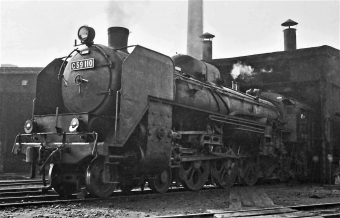 国鉄 C59形 C59 110 鉄道フォト・写真 by 鉄道のお爺さんさん ：1961年11月03日00時ごろ