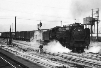 国鉄D62型蒸気機関車 D62 2 鉄道フォト・写真 by 鉄道のお爺さんさん 一ノ関駅：1963年04月04日00時ごろ